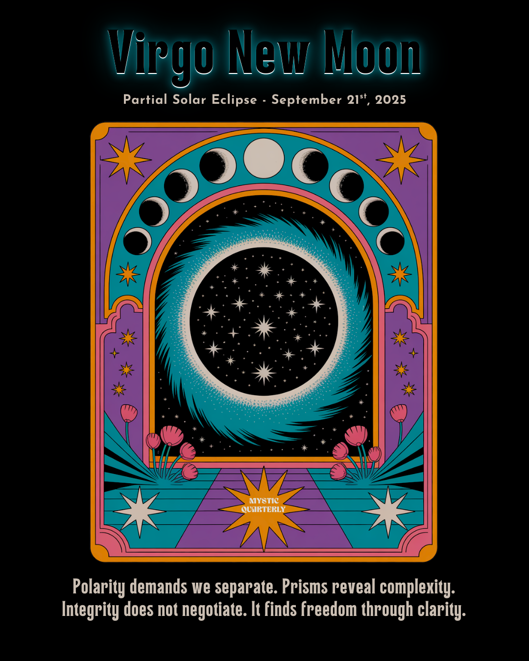 Virgo New Moon 2025 – Partial Solar Eclipse