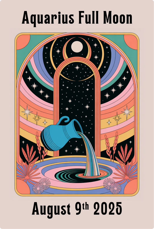 Aquarius Full Moon 2025 — The Future is Personal