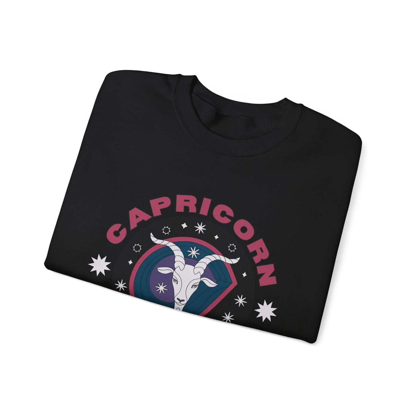 Keep It Cosmic - Retro Star Sign Astro Sweatshirt | Capricorn