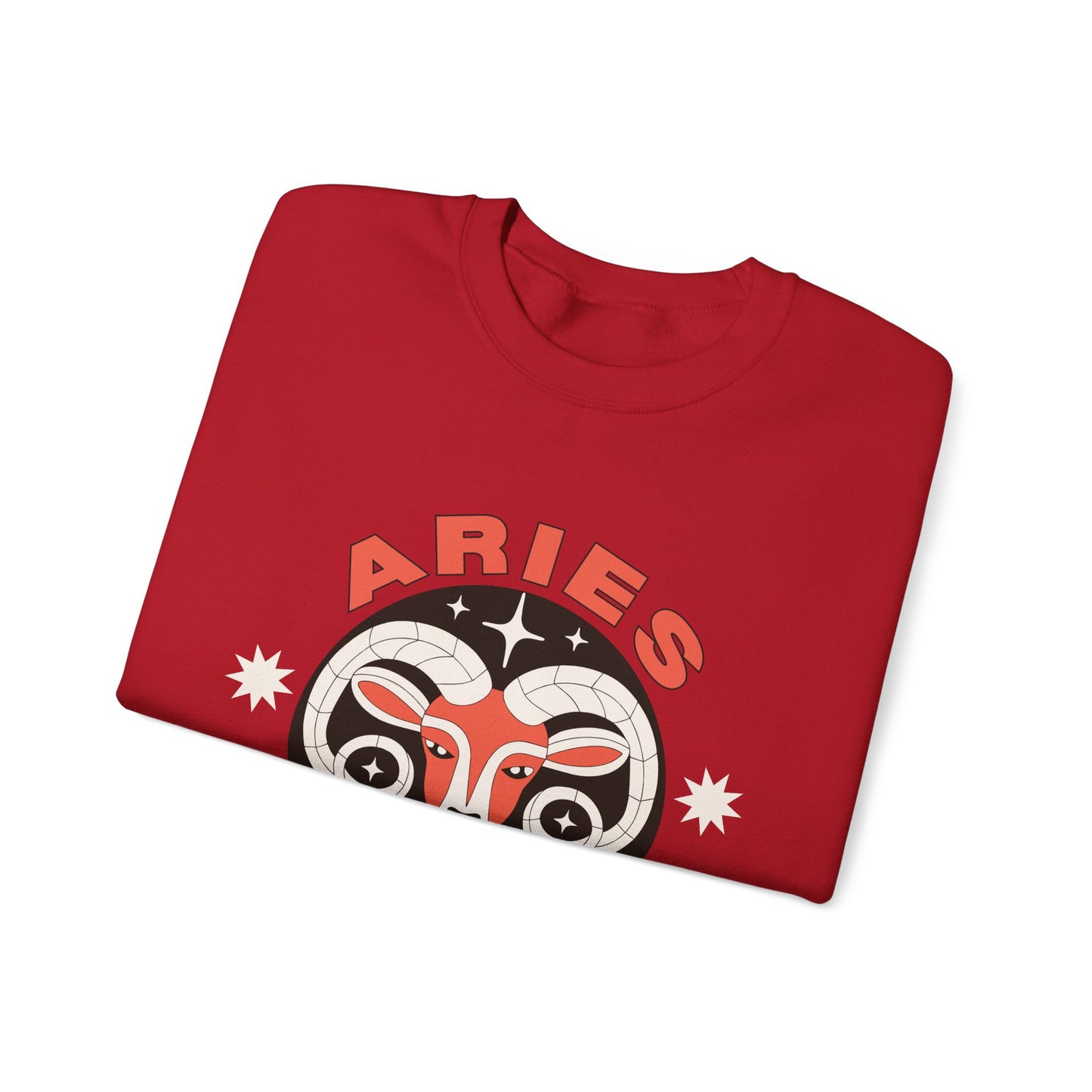 Keep It Cosmic - Retro Star Sign Astro Sweatshirt | Aries