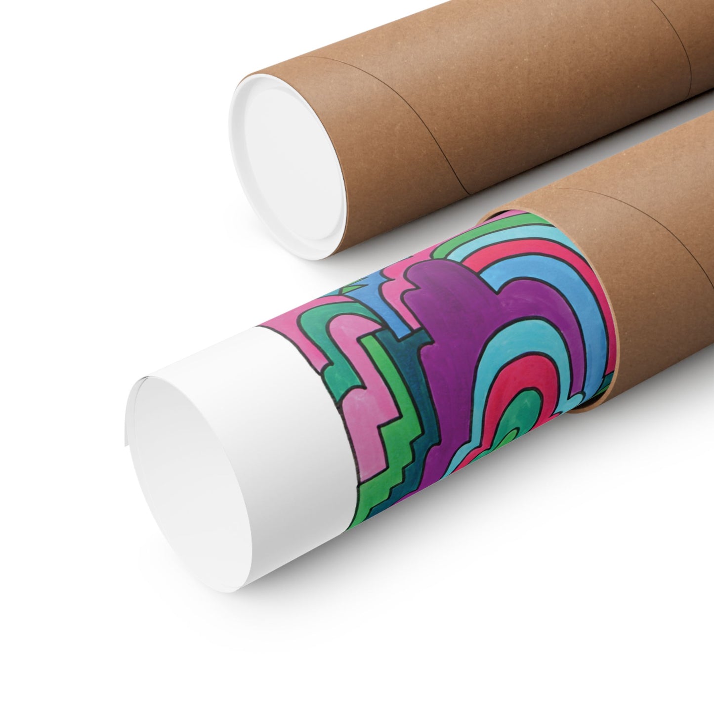 Maxed Out Abstract Maximalist Art print