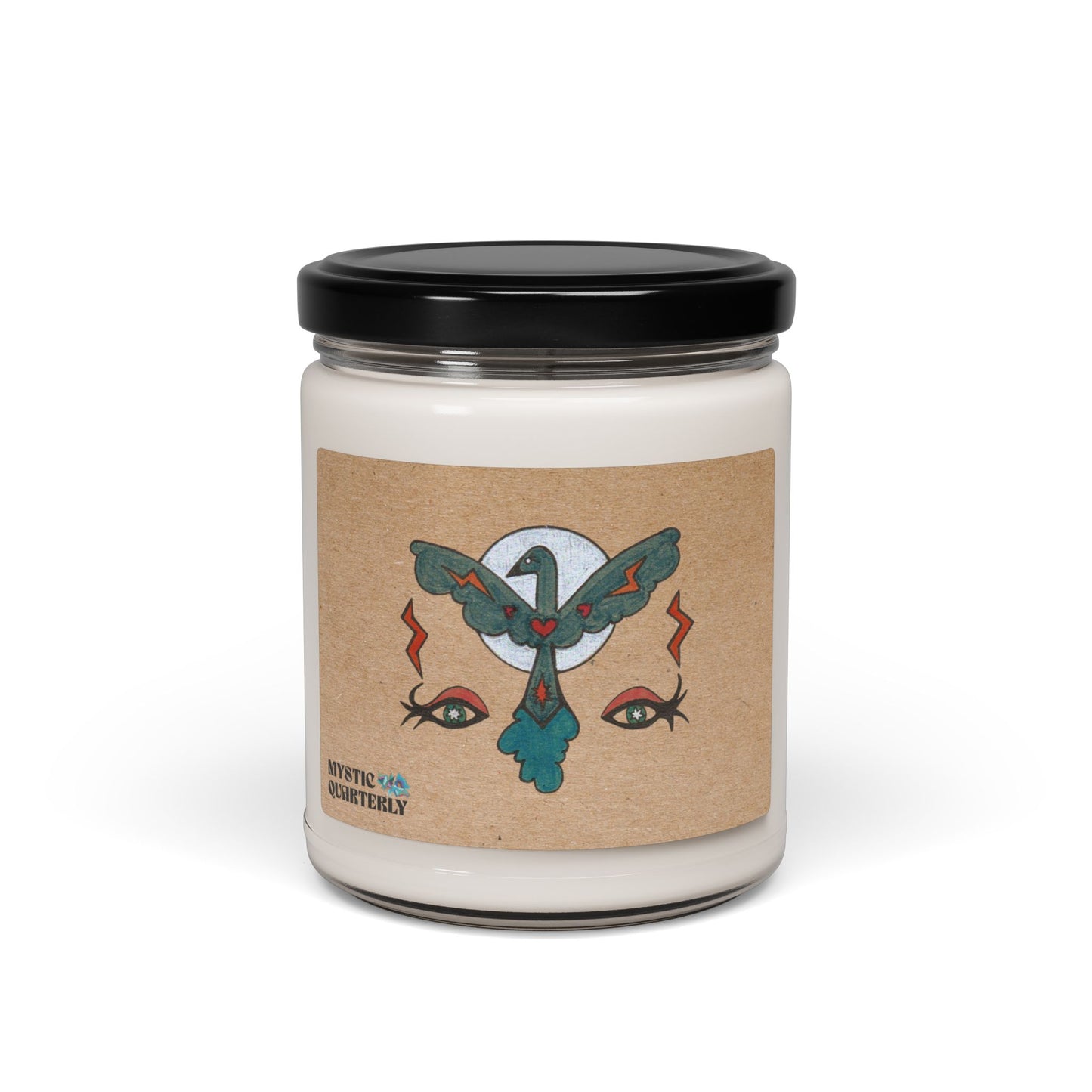 Feel to See Ritual Candle – Cosmic Lunar Symbolic Art
