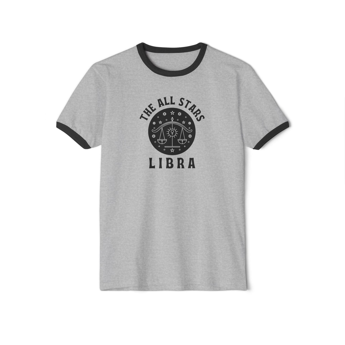 Libra All Stars Ringer T-Shirt – Retro Libra Tee