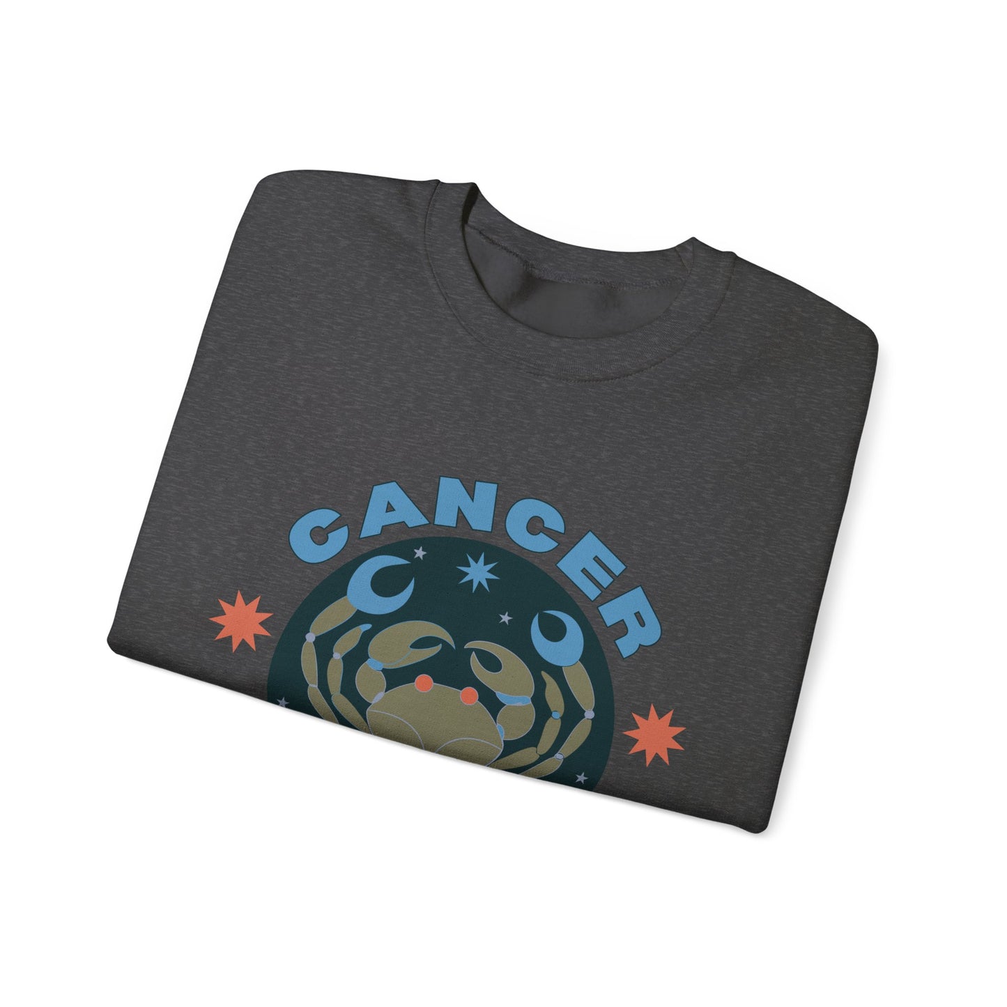 Keep It Cosmic - Retro Star Sign Astro Sweatshirt | Cancer