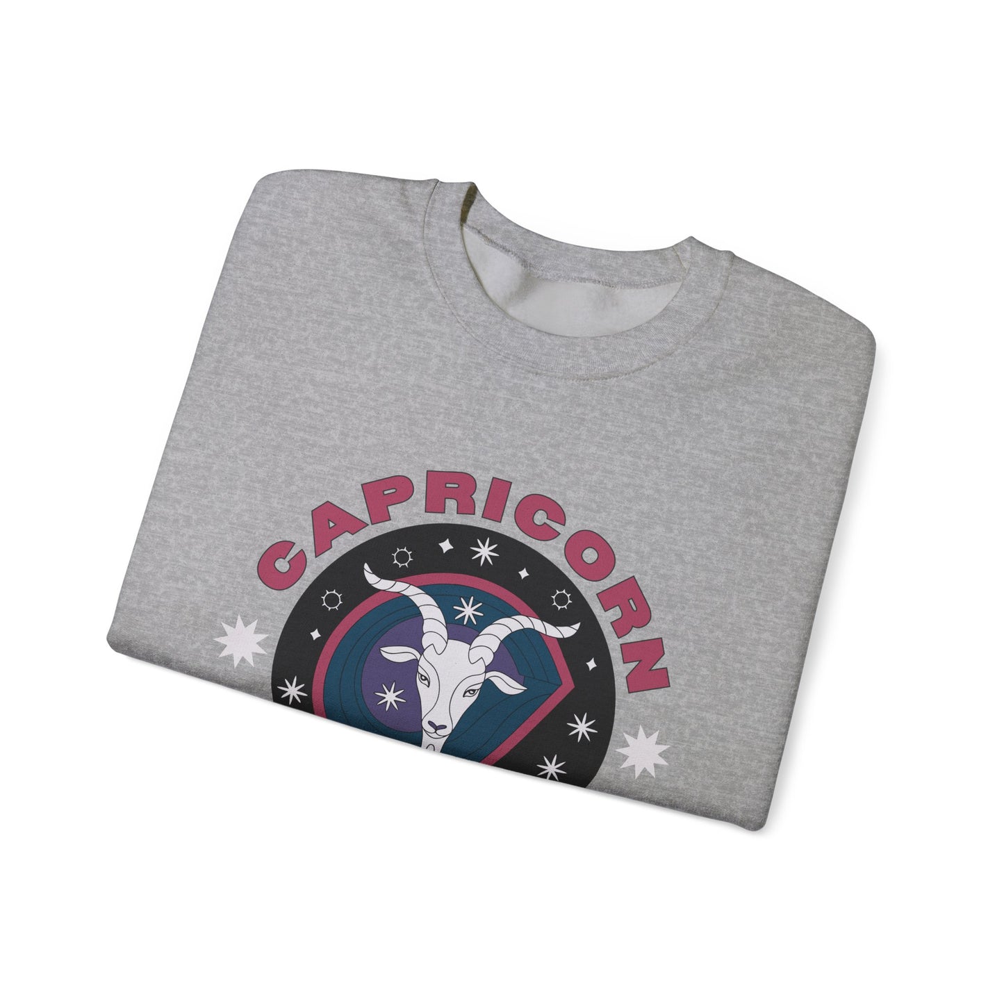 Keep It Cosmic - Retro Star Sign Astro Sweatshirt | Capricorn