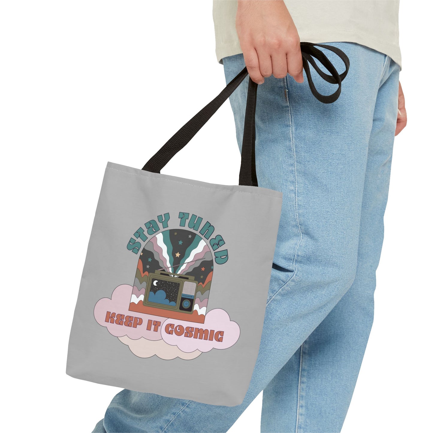 Stay Tuned - Keep it Cosmic Tote Bag
