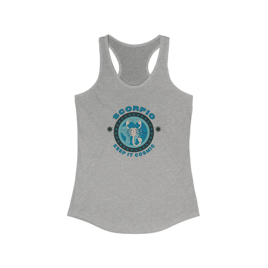 Keep it Cosmic Scorpio Retro Astrology Tank