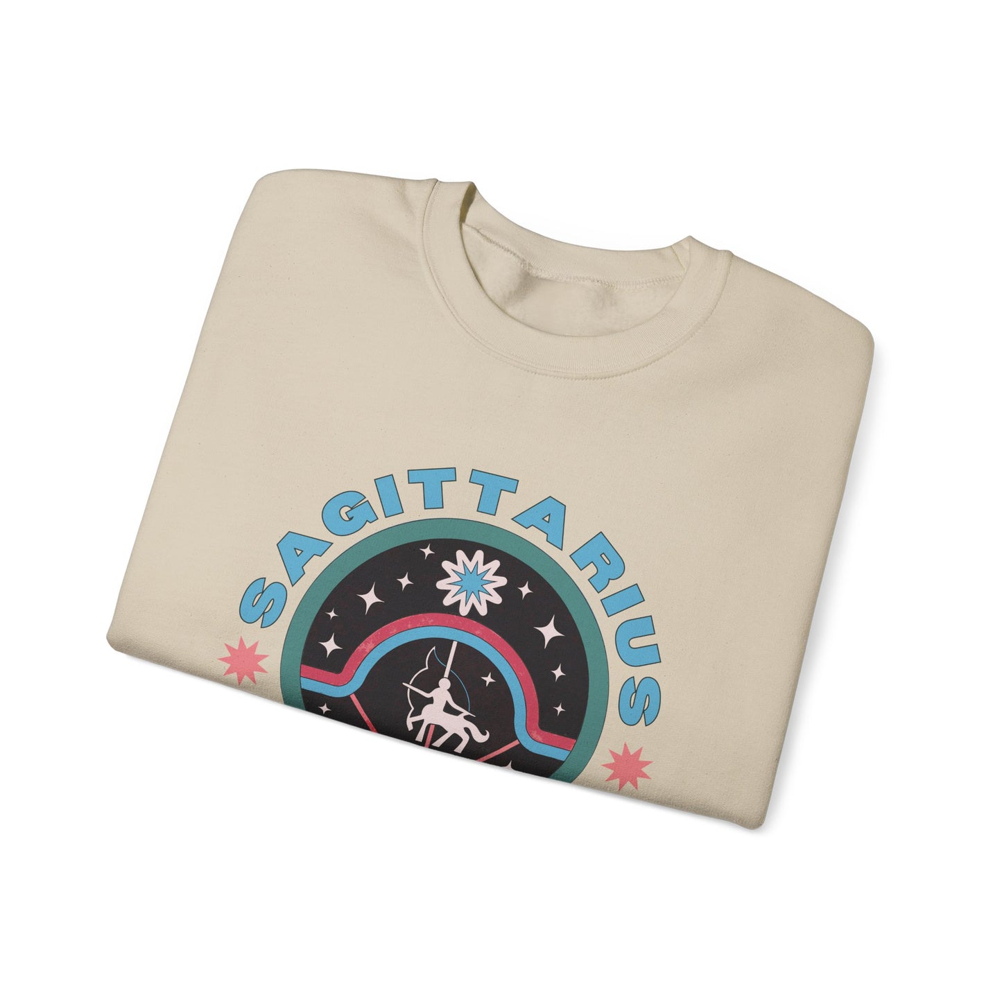 Keep It Cosmic - Retro Star Sign Astro Sweatshirt | Sagittarius