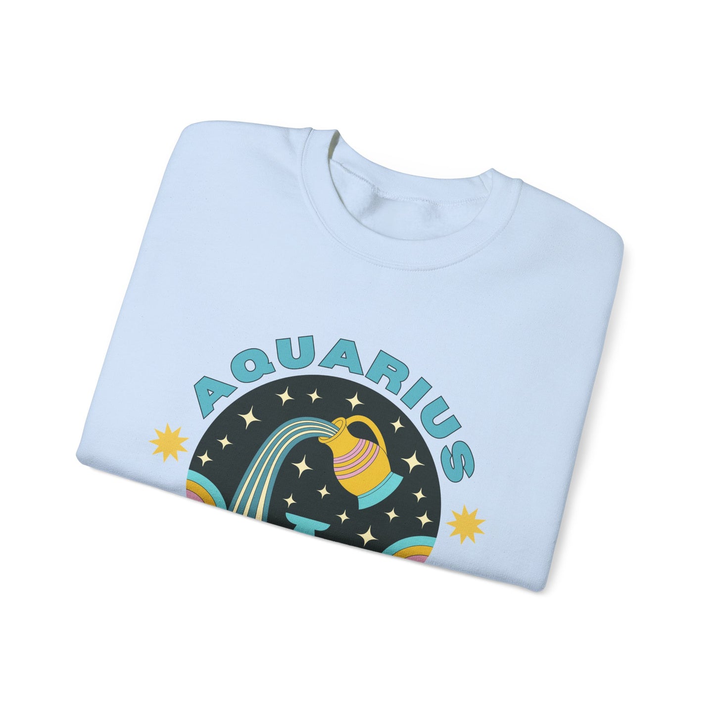 Keep It Cosmic - Retro Star Sign Astro Sweatshirt | Aquarius