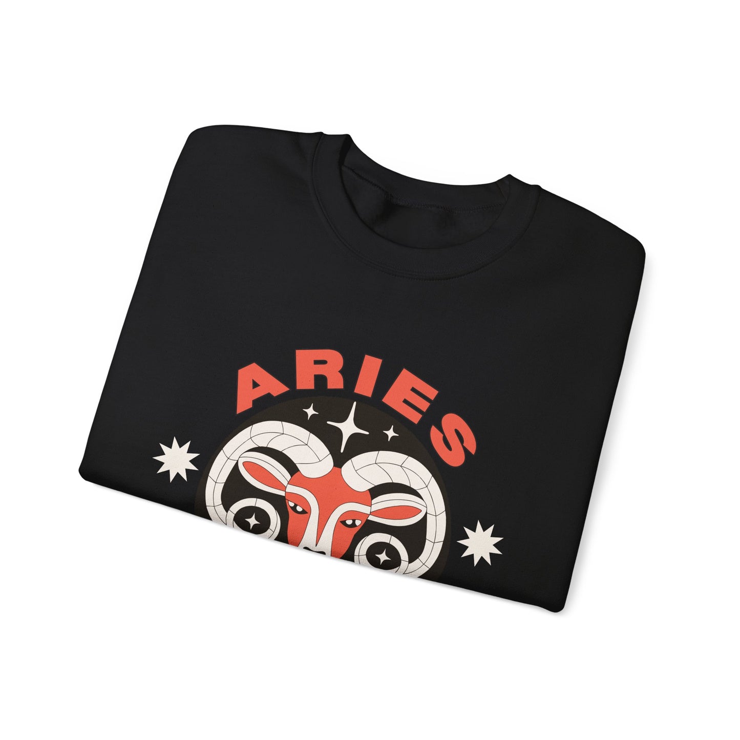 Keep It Cosmic - Retro Star Sign Astro Sweatshirt | Aries