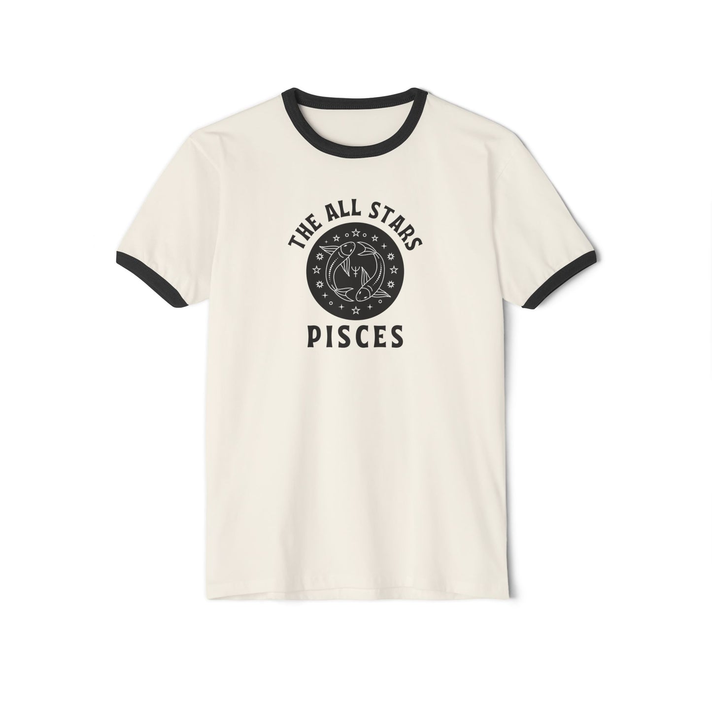 Pisces All Stars Ringer T-Shirt – Retro Pisces Tee