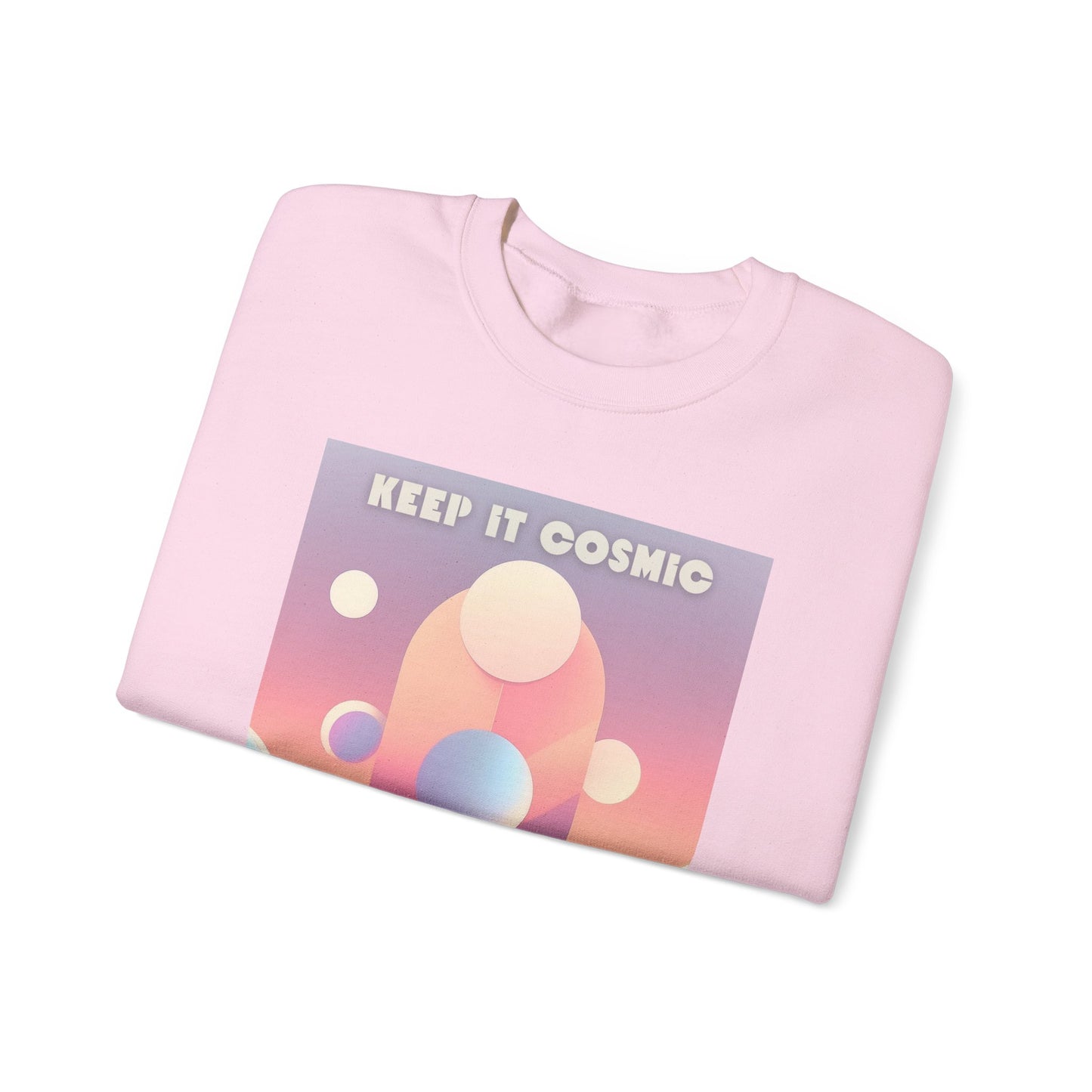 Pastel Cosmos Sweatshirt – Keep It Cosmic Celestial Aesthetic Crewneck
