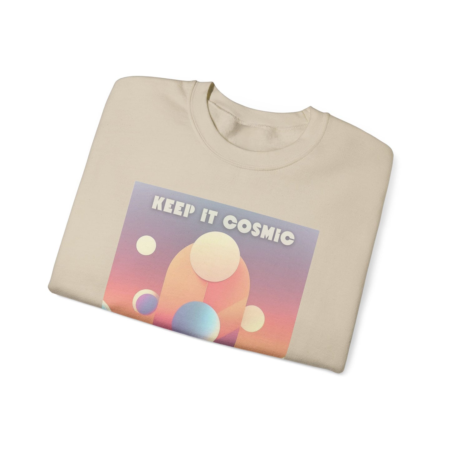 Pastel Cosmos Sweatshirt – Keep It Cosmic Celestial Aesthetic Crewneck