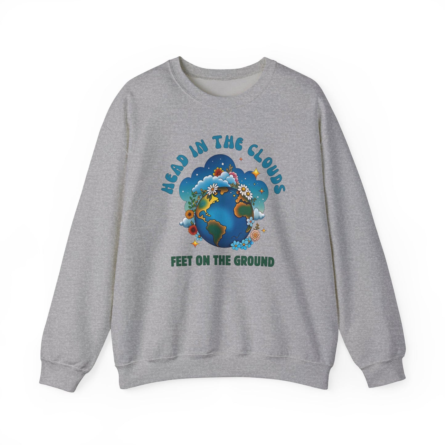 Grounded Dreamer | Airy Edition – Retro Dreamy Sweatshirt in Soft Hues