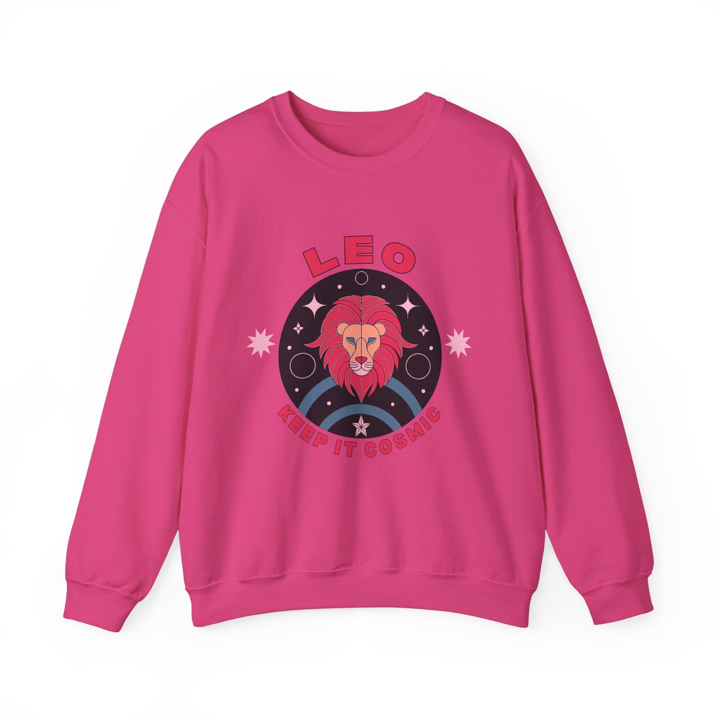 Keep It Cosmic - Retro Star Sign Astro Sweatshirt | Leo