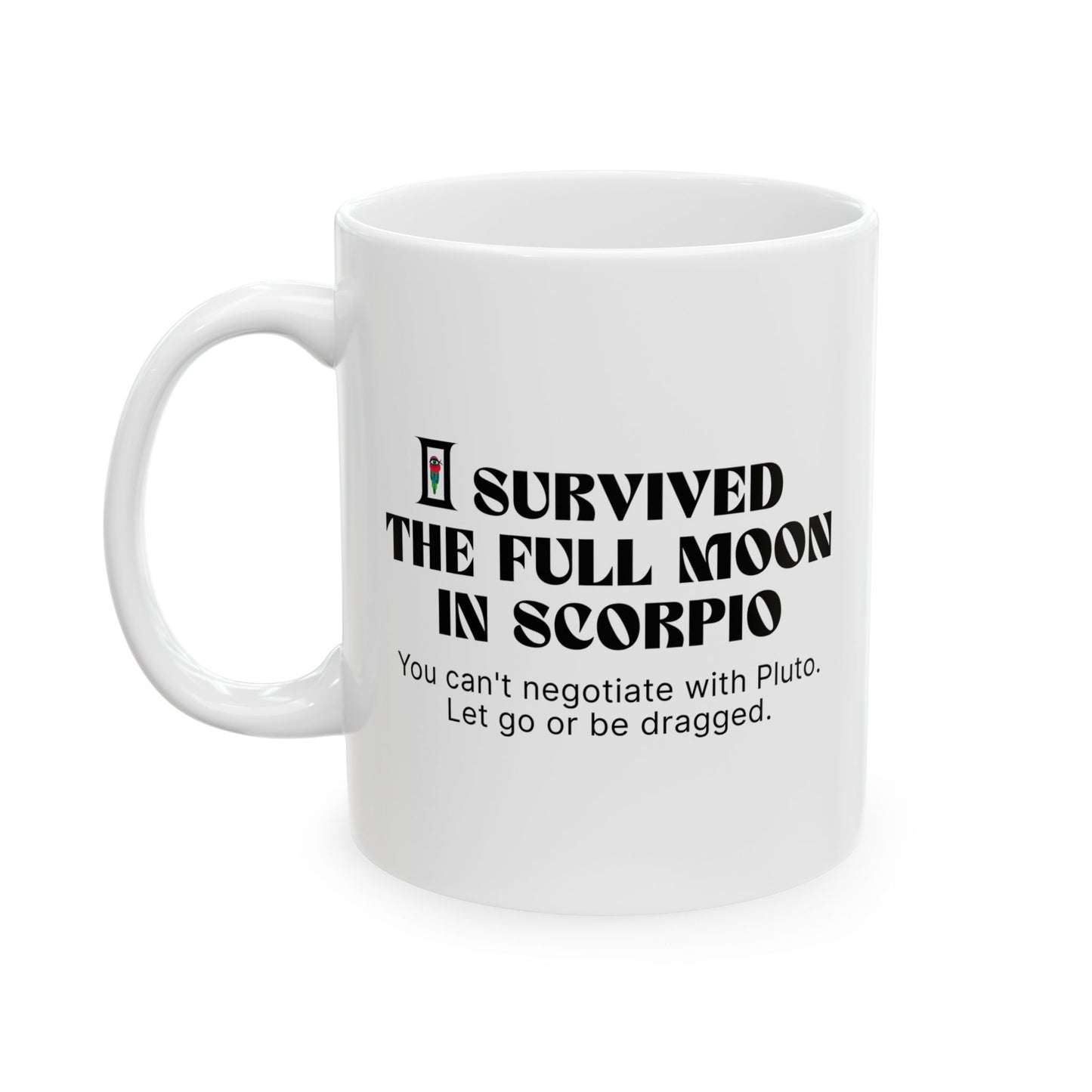 Scorpio Full Moon 2025 Ceramic Mug (11oz / 15oz)