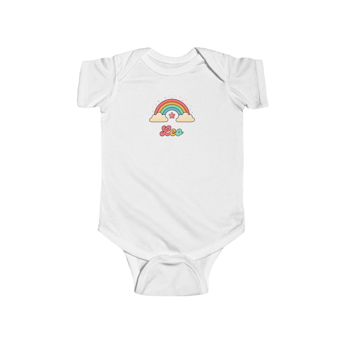 Cosmic Cutie Leo Zodiac Onesie | Astrology Cotton Baby Bodysuit