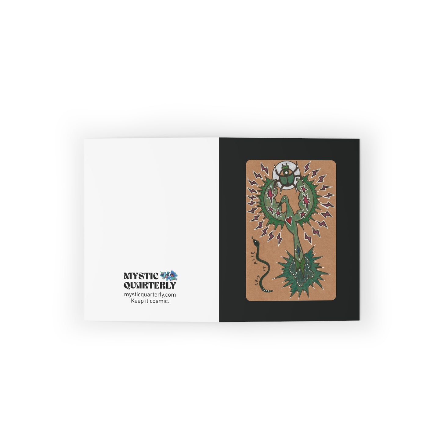 Ancient Symbols Abstract Greeting Card Set of 8