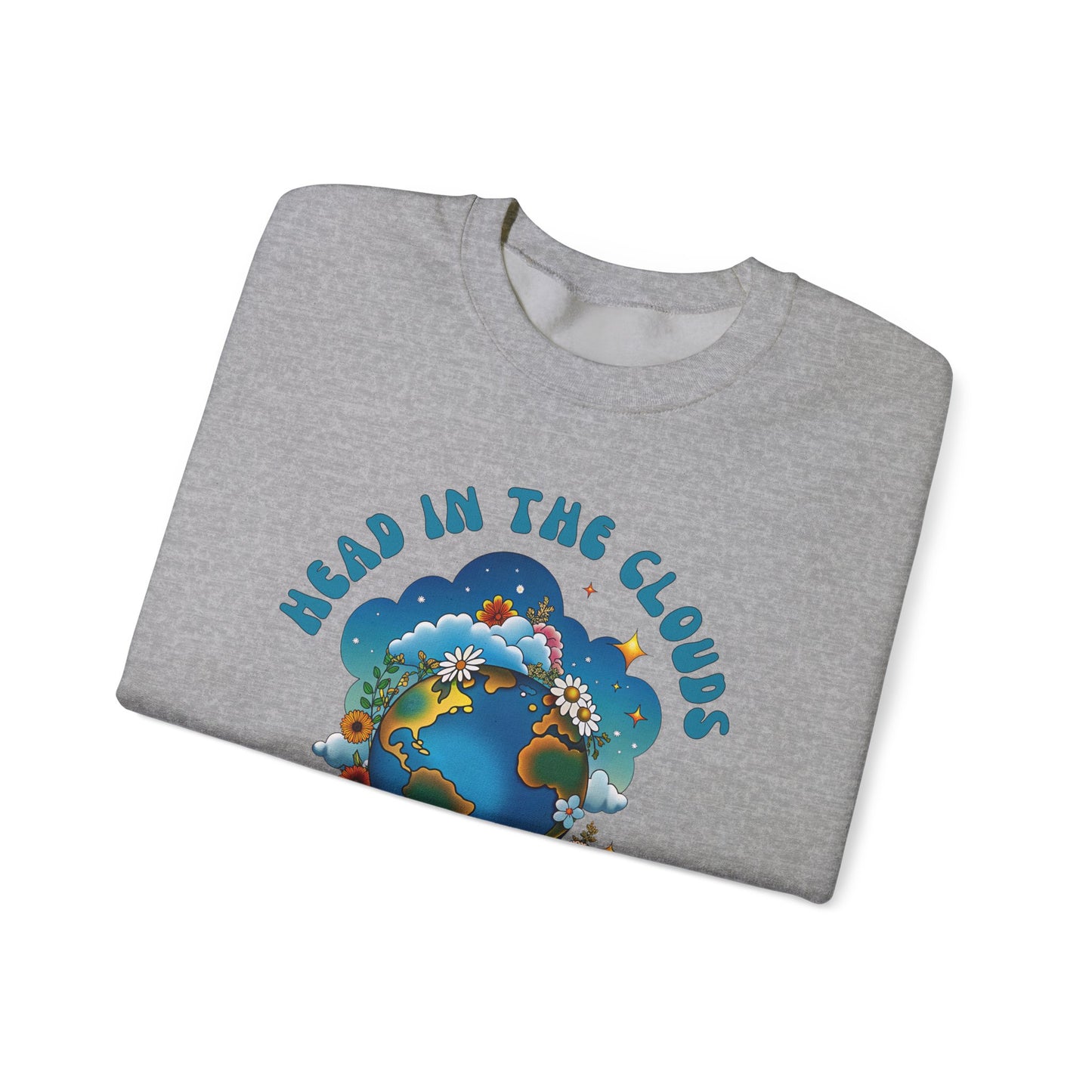 Grounded Dreamer | Airy Edition – Retro Dreamy Sweatshirt in Soft Hues