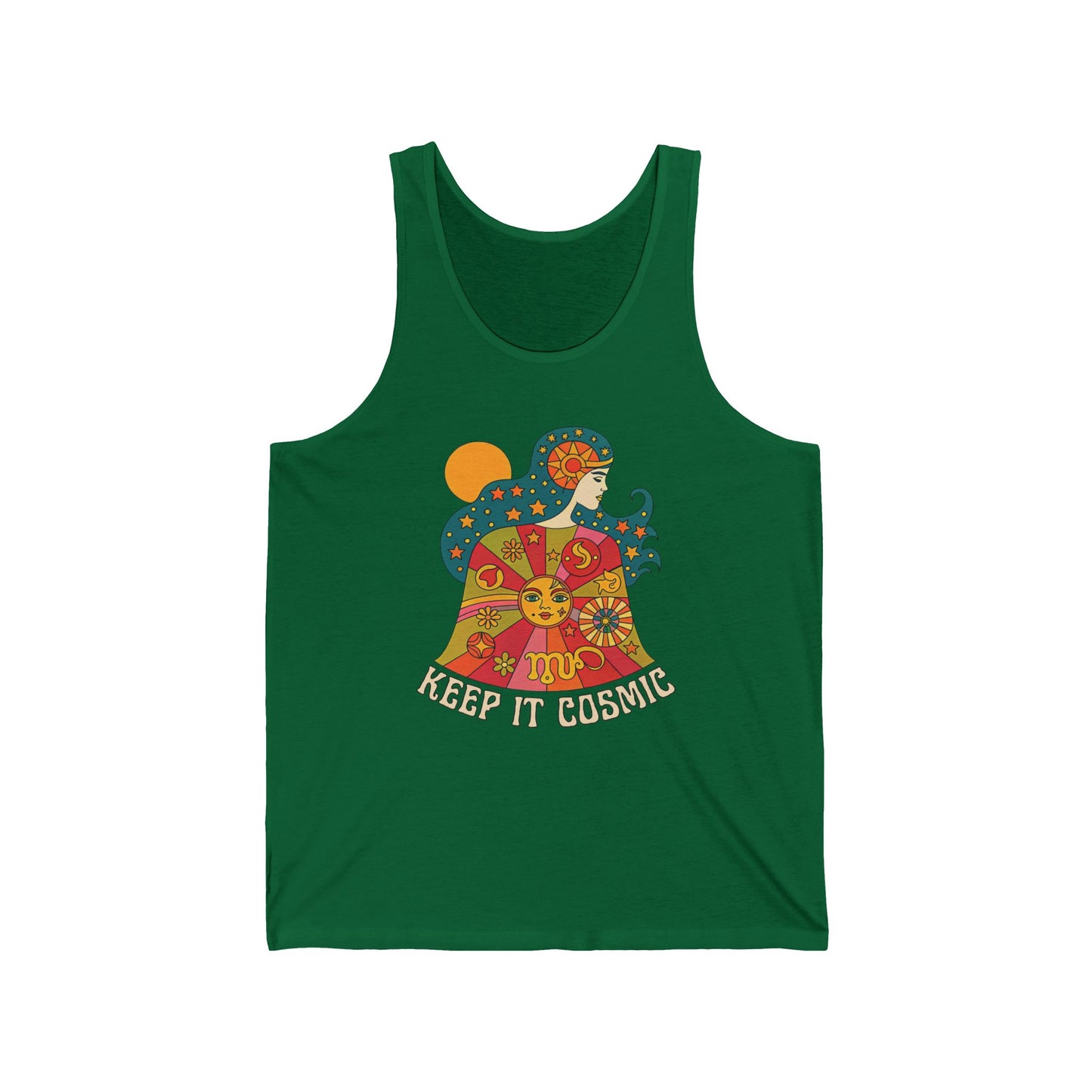 Star Oracle Keep it Cosmic Astro Retro Tank