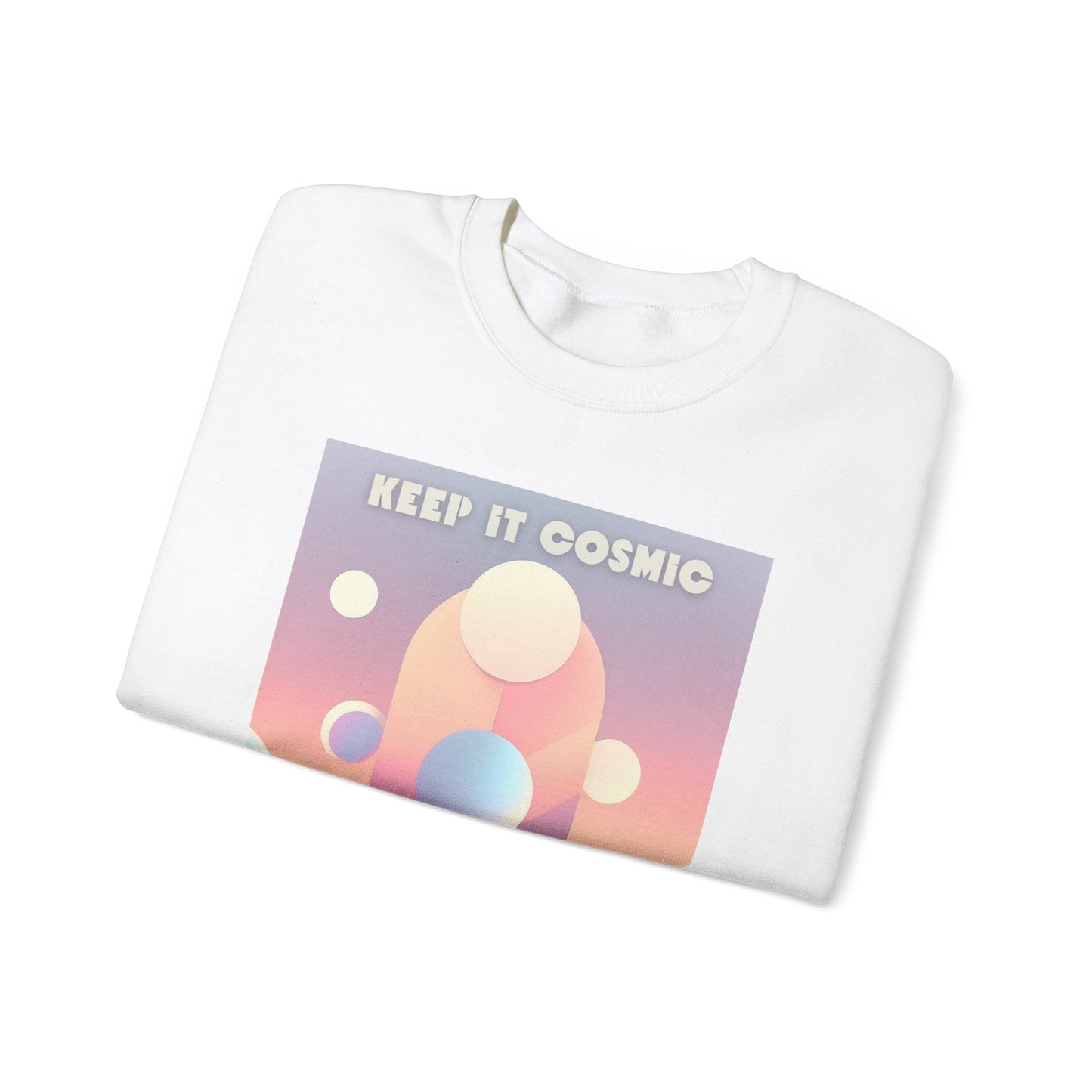 Pastel Cosmos Sweatshirt – Keep It Cosmic Celestial Aesthetic Crewneck