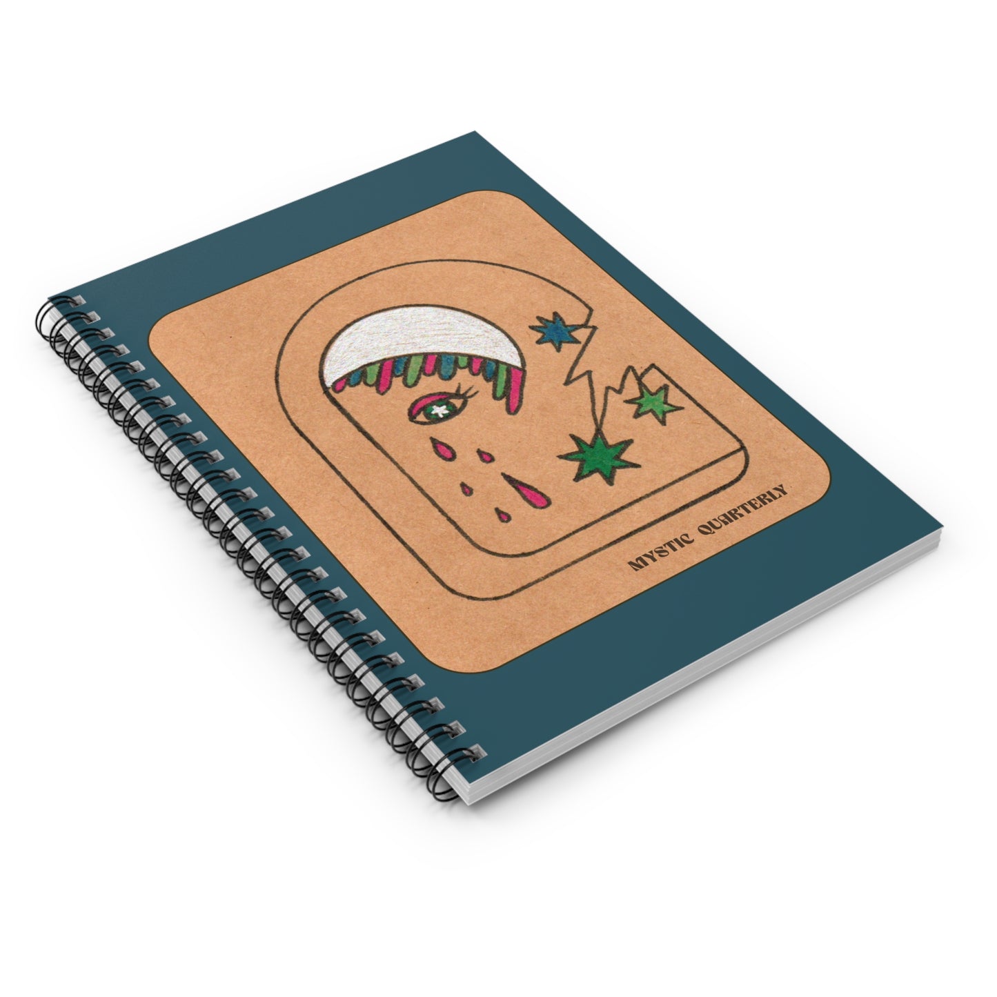My Moon Mirror Journal | May 2025 Dark of the Moon Spiral Notebook (6" x 8")