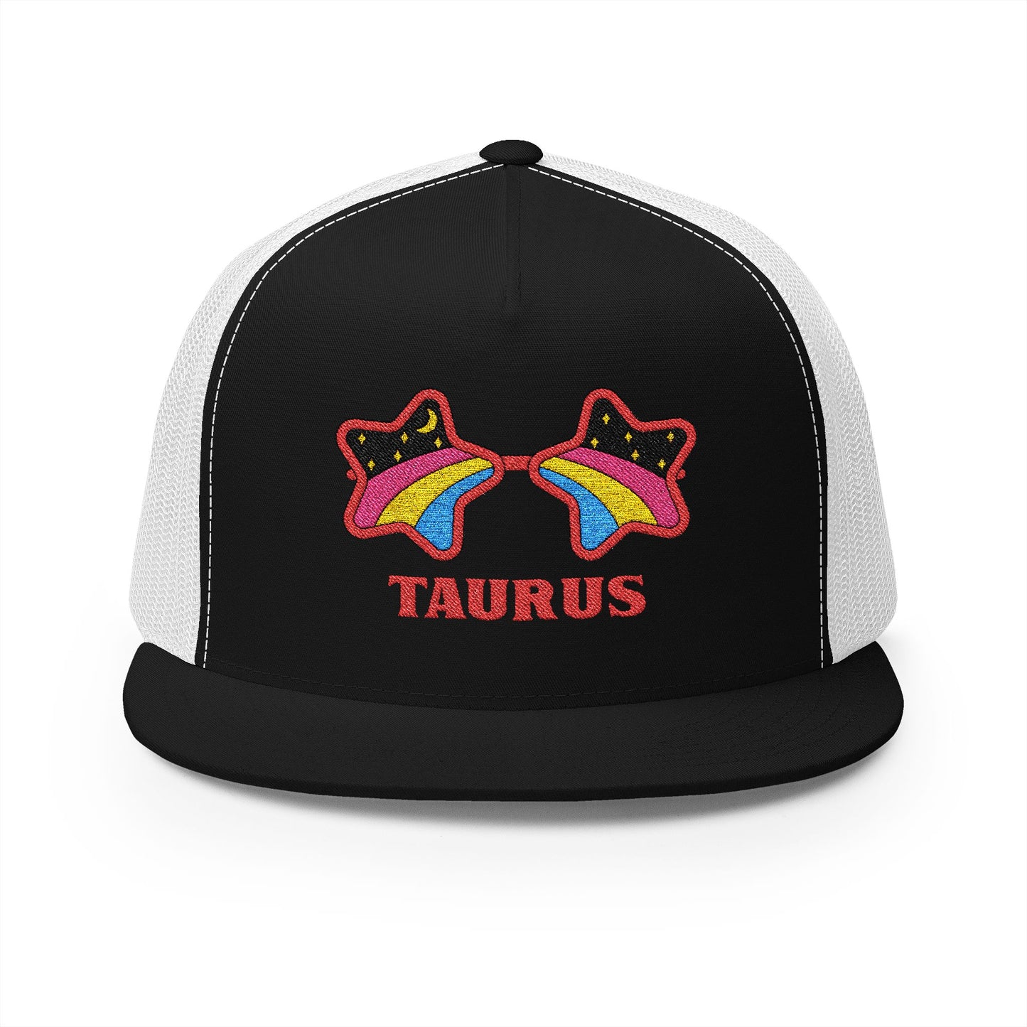 Retro Zodiac Sign Trucker Hat — Taurus