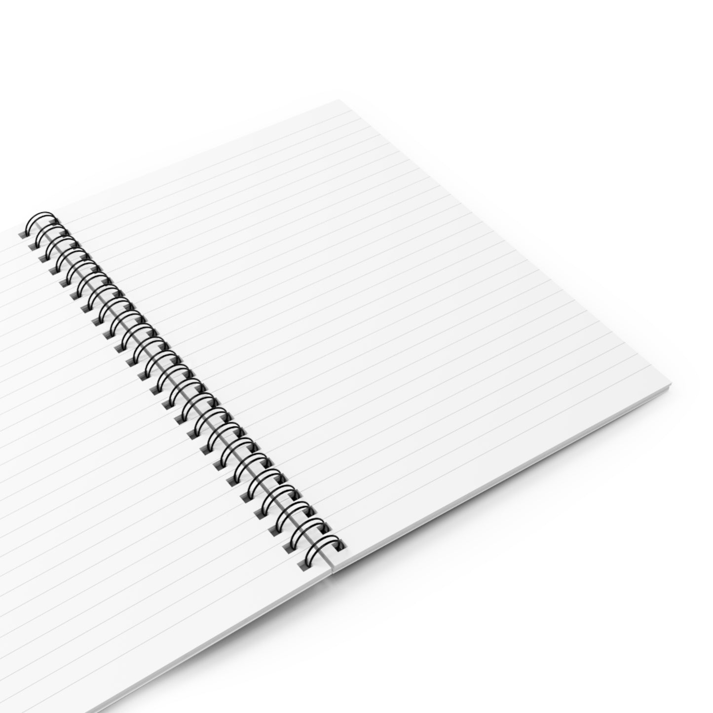Feel to See Journal – Esoteric Eyes Bird and Moon Spiral Notebook (6" x 8")