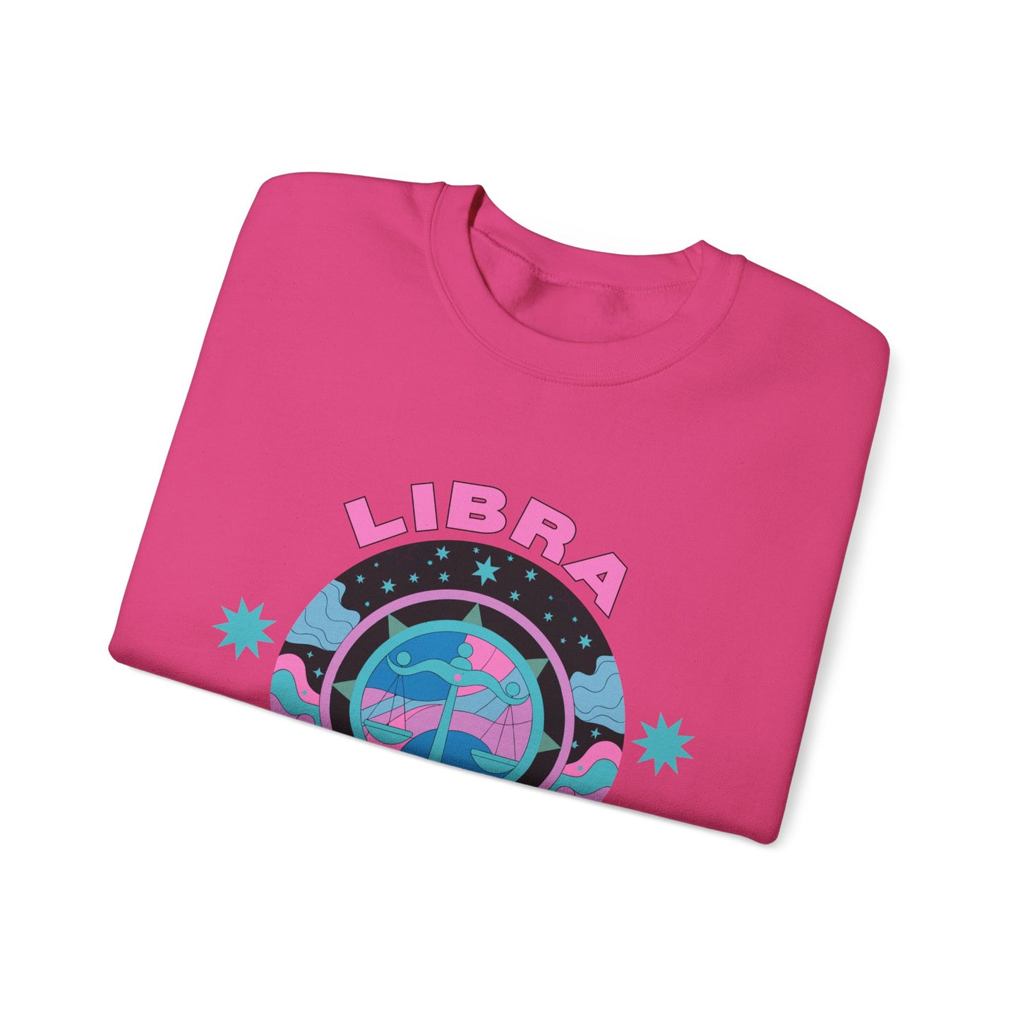 Keep It Cosmic - Retro Star Sign Astro Sweatshirt | Libra