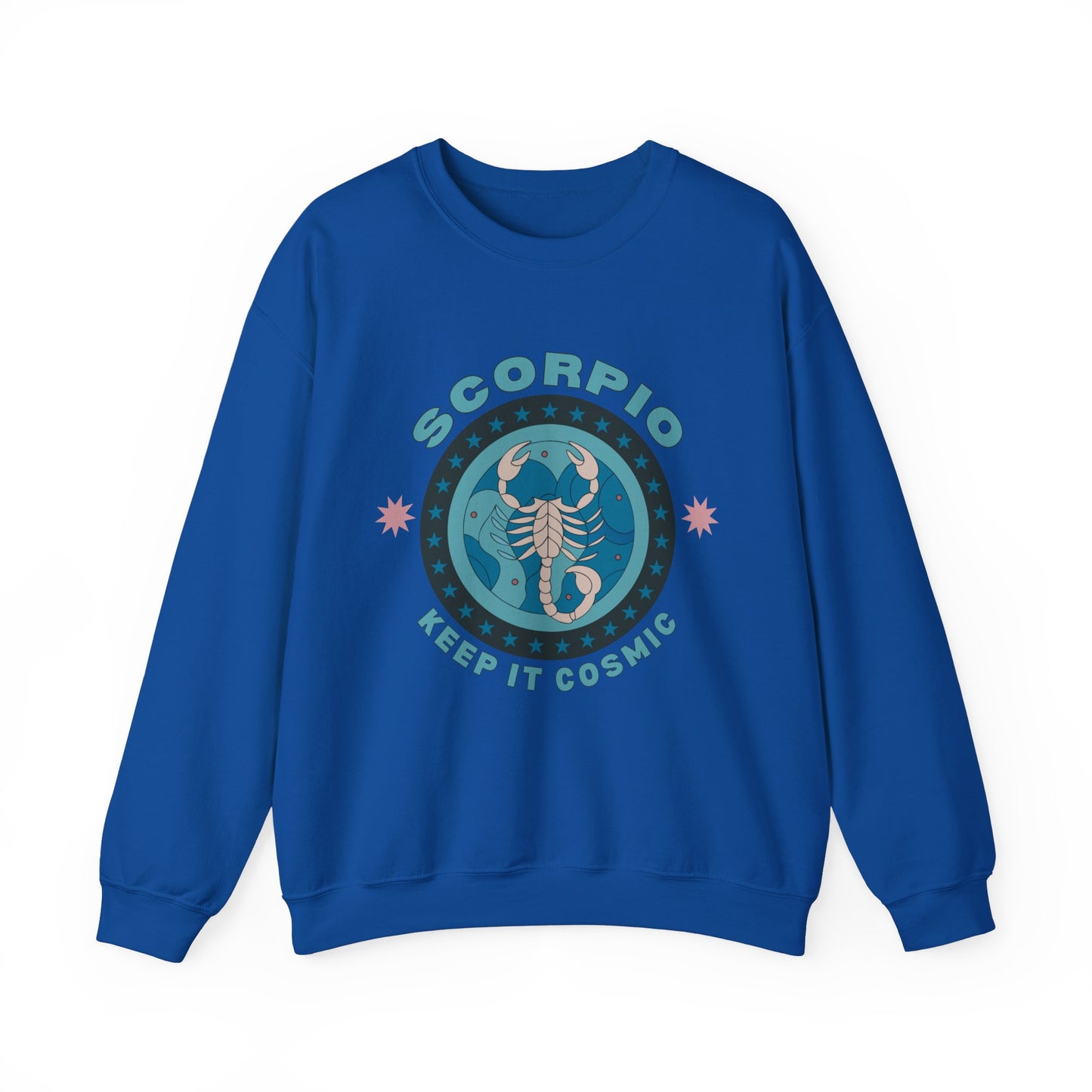 Keep It Cosmic - Retro Star Sign Astro Sweatshirt | Scorpio