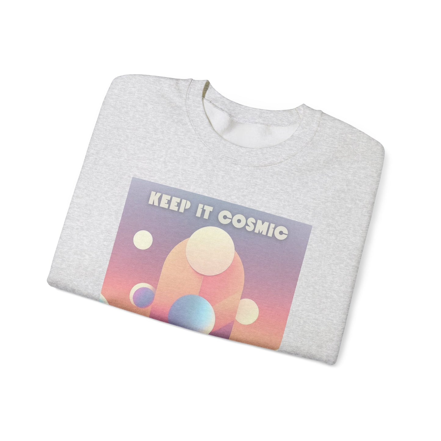 Pastel Cosmos Sweatshirt – Keep It Cosmic Celestial Aesthetic Crewneck
