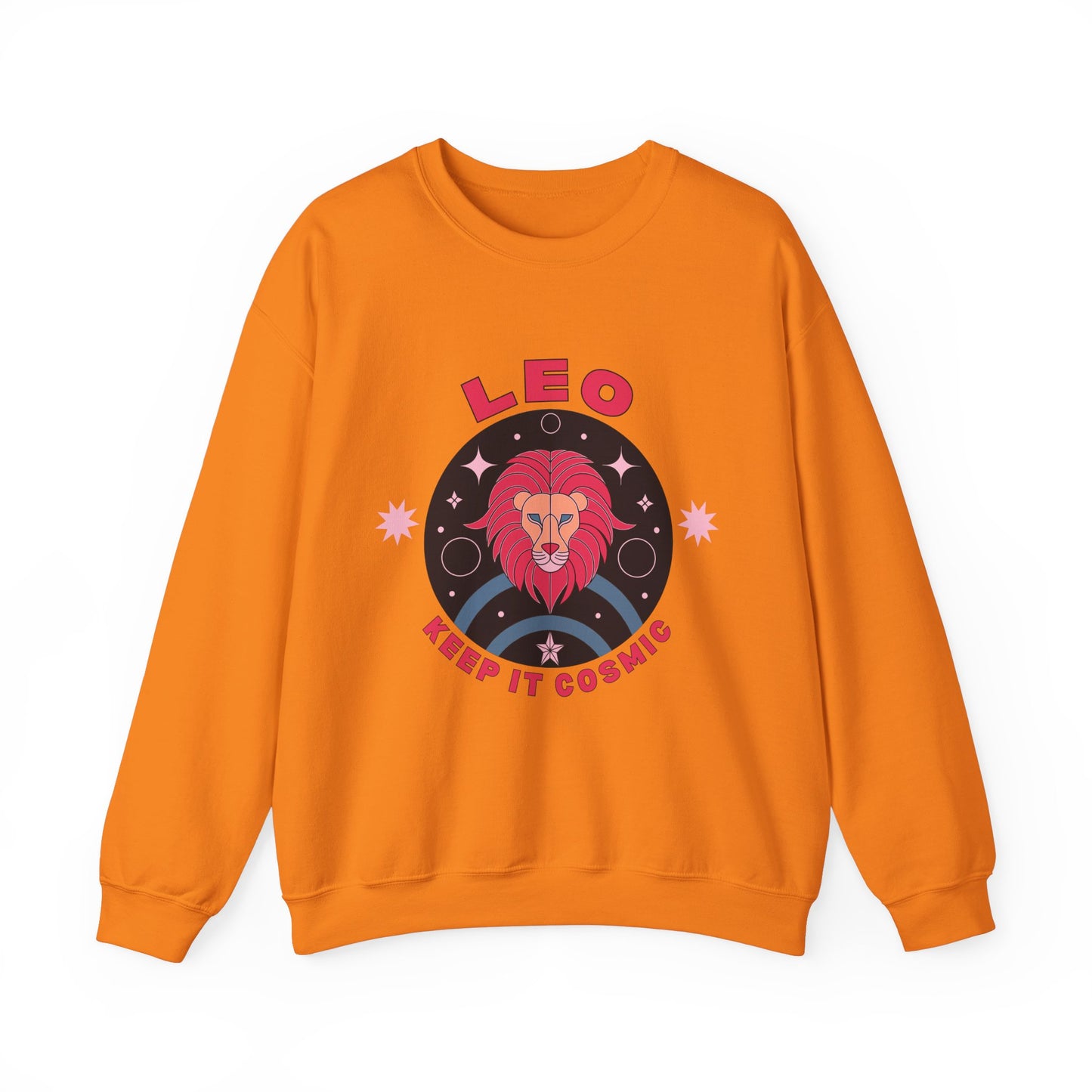 Keep It Cosmic - Retro Star Sign Astro Sweatshirt | Leo