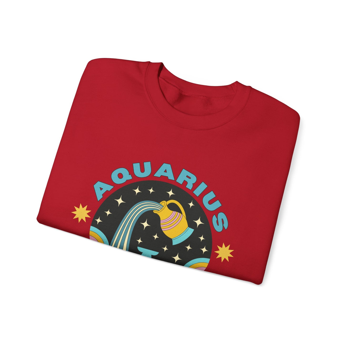 Keep It Cosmic - Retro Star Sign Astro Sweatshirt | Aquarius