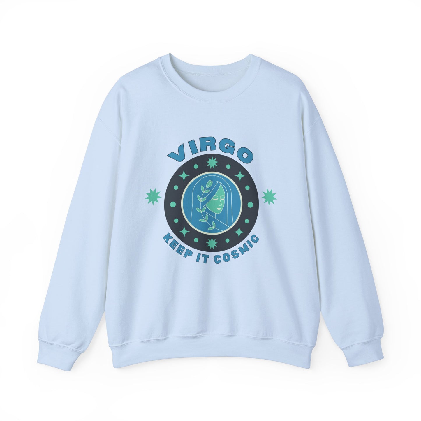 Keep It Cosmic - Retro Star Sign Astro Sweatshirt | Virgo