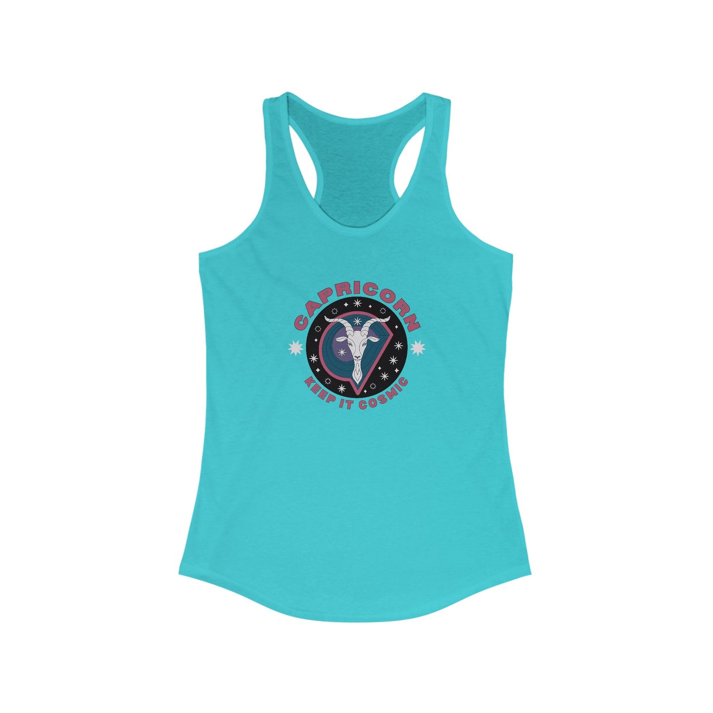 Keep it Cosmic Capricorn Retro Astrology Tank