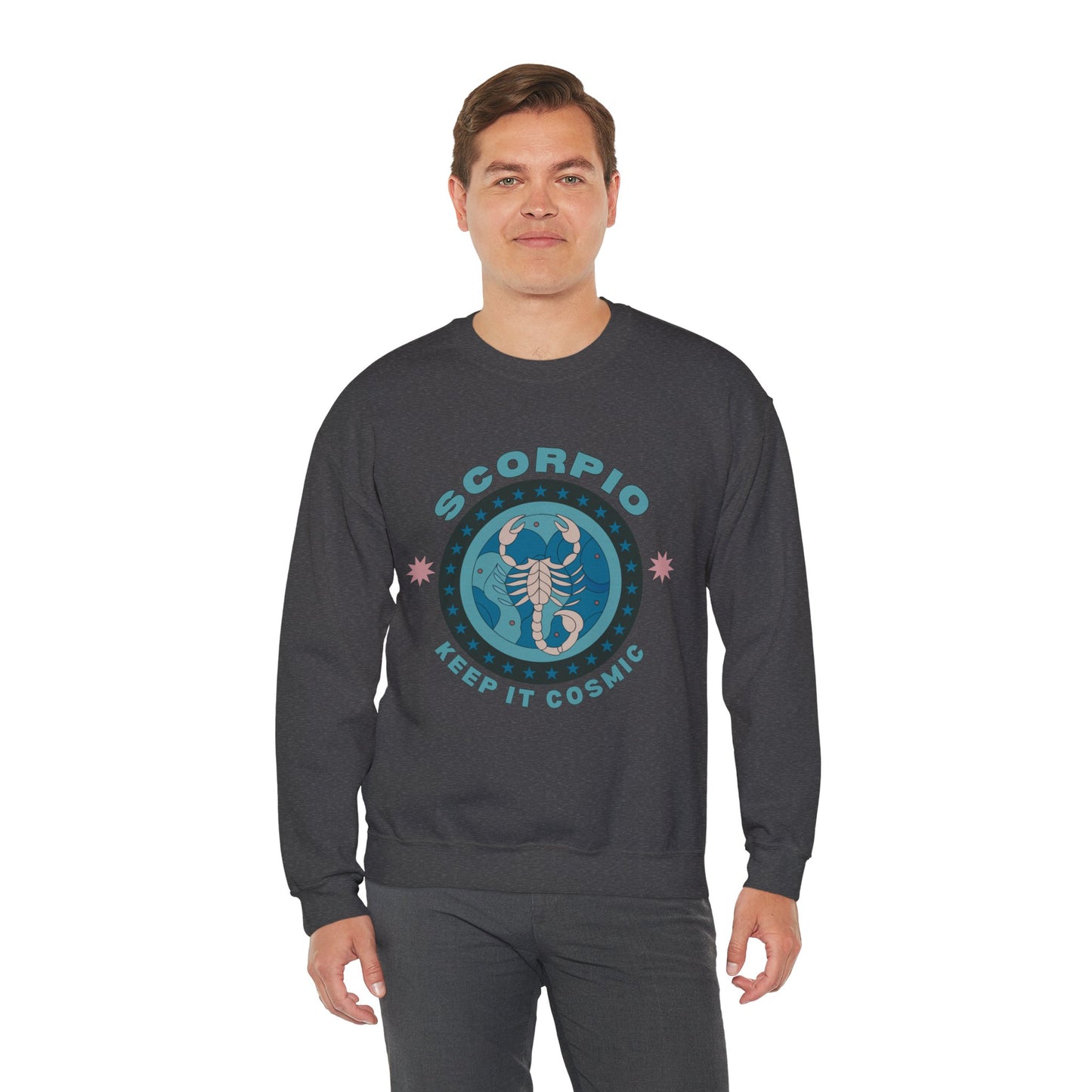 Keep It Cosmic - Retro Star Sign Astro Sweatshirt | Scorpio