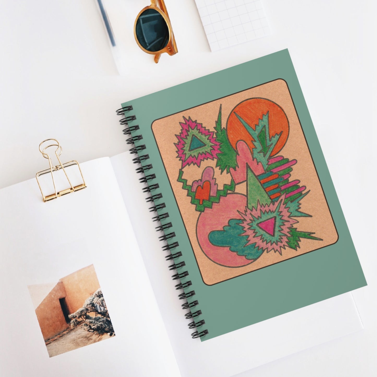 The Alchemy of Swift Alignment Journal | Goddess Nike Spiral Notebook (6" x 8")
