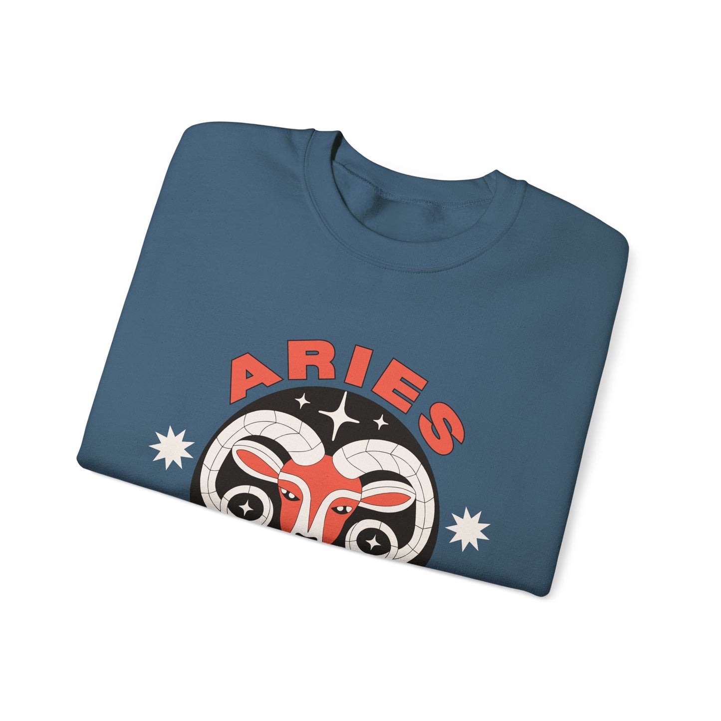 Keep It Cosmic - Retro Star Sign Astro Sweatshirt | Aries