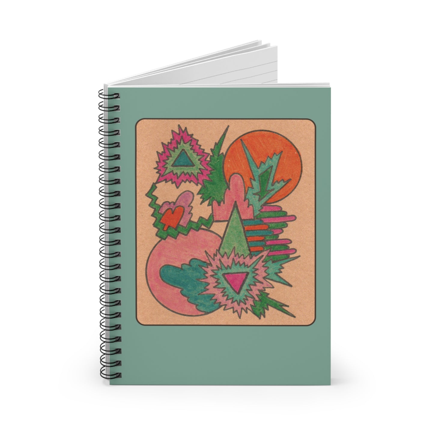 The Alchemy of Swift Alignment Journal | Goddess Nike Spiral Notebook (6" x 8")