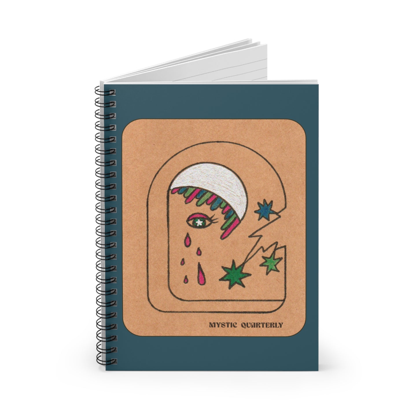 My Moon Mirror Journal | May 2025 Dark of the Moon Spiral Notebook (6" x 8")