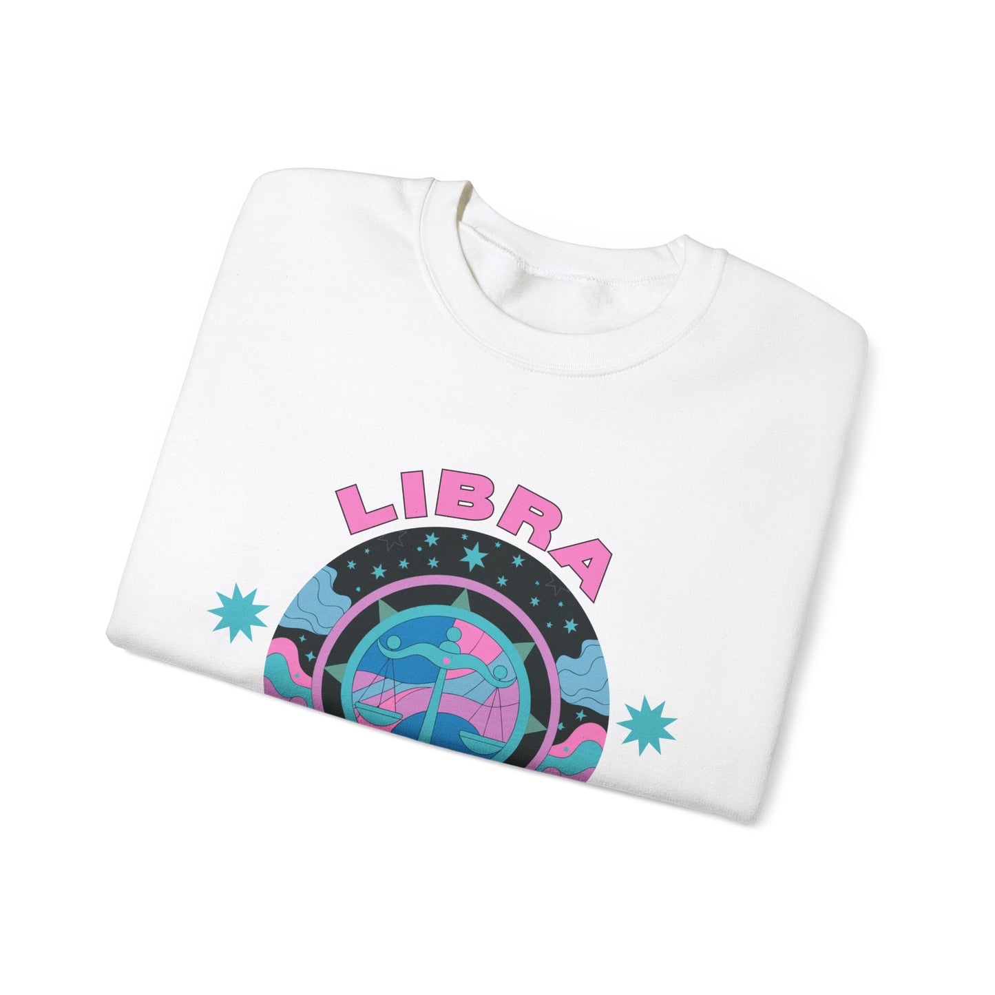 Keep It Cosmic - Retro Star Sign Astro Sweatshirt | Libra