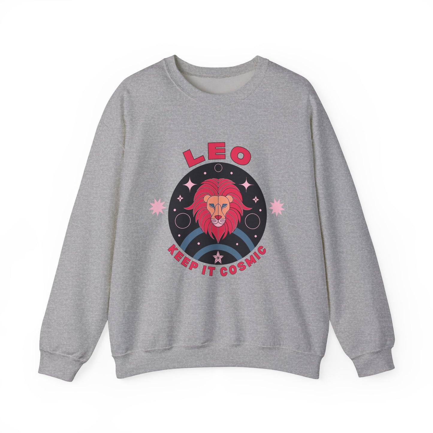 Keep It Cosmic - Retro Star Sign Astro Sweatshirt | Leo