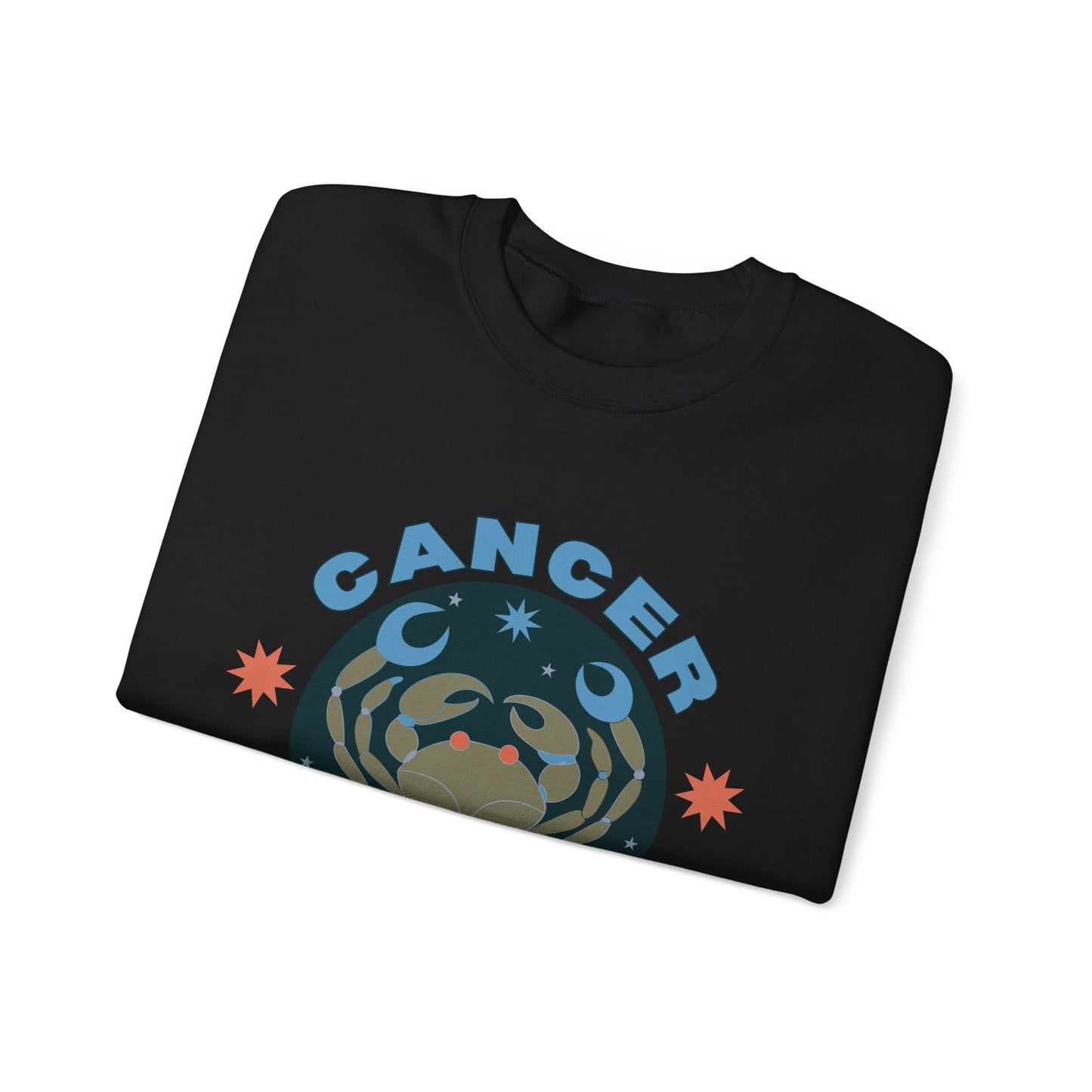 Keep It Cosmic - Retro Star Sign Astro Sweatshirt | Cancer