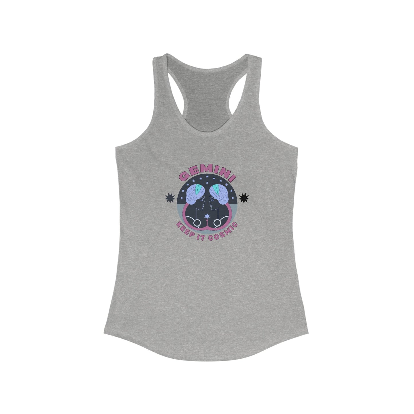 Keep it Cosmic Retro Gemini Astrology Tank Top