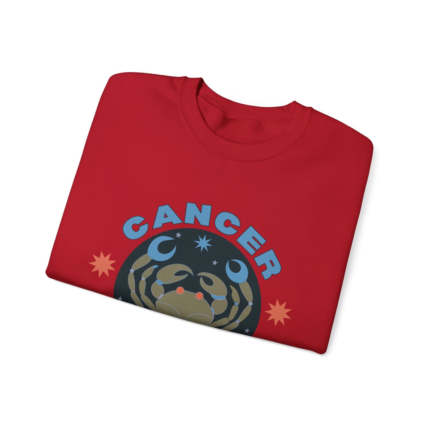 Keep It Cosmic - Retro Star Sign Astro Sweatshirt | Cancer