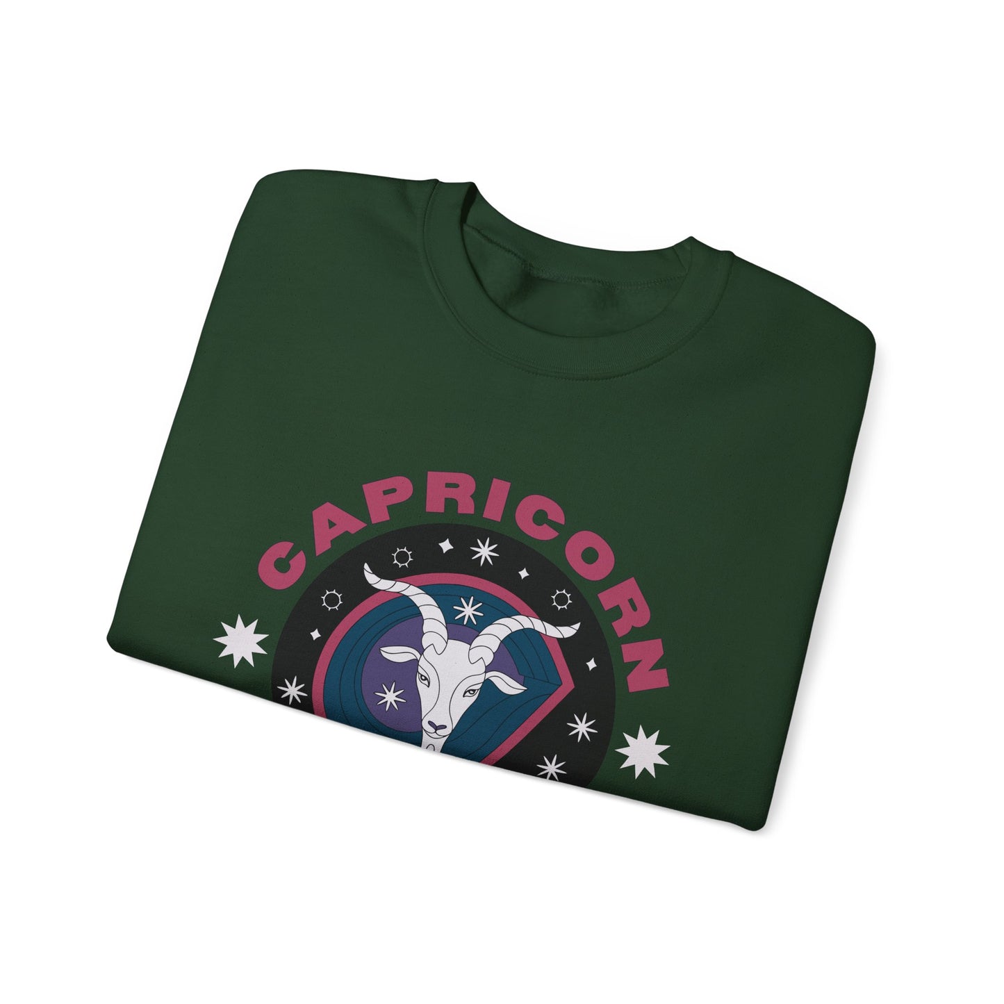 Keep It Cosmic - Retro Star Sign Astro Sweatshirt | Capricorn