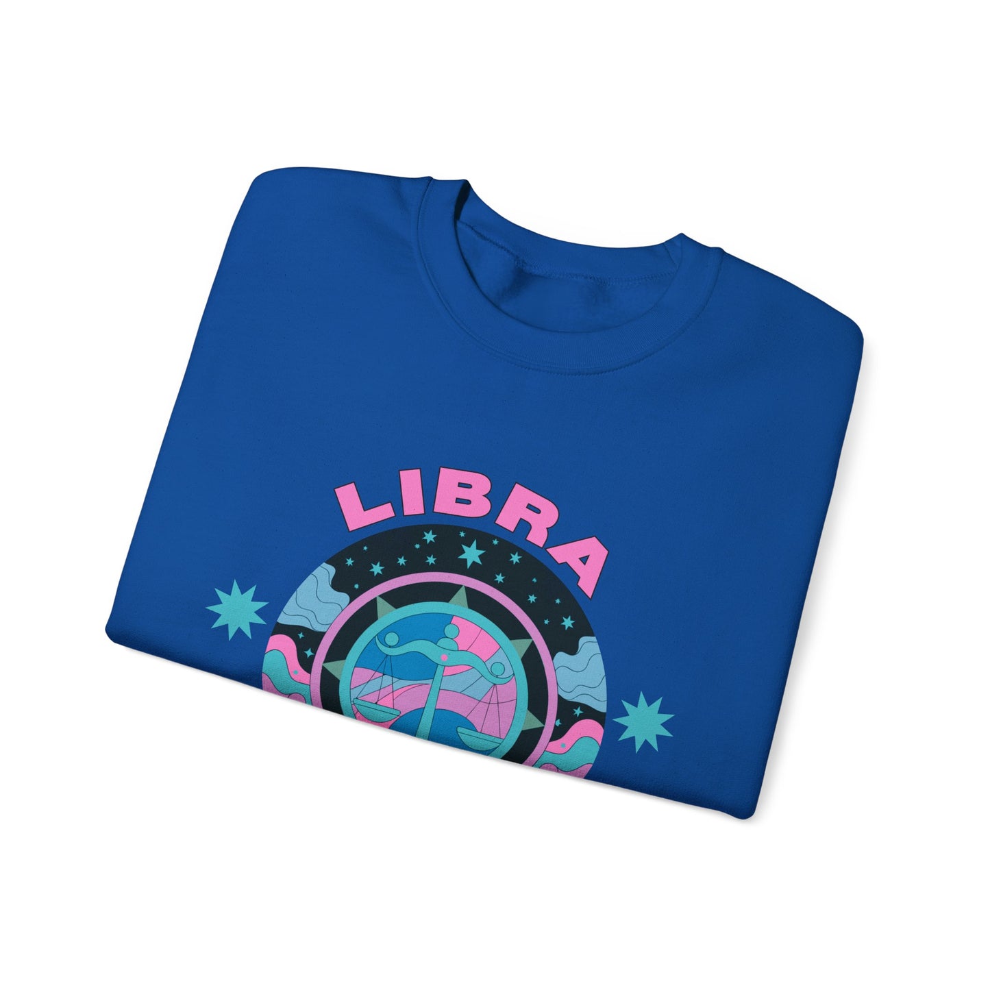 Keep It Cosmic - Retro Star Sign Astro Sweatshirt | Libra