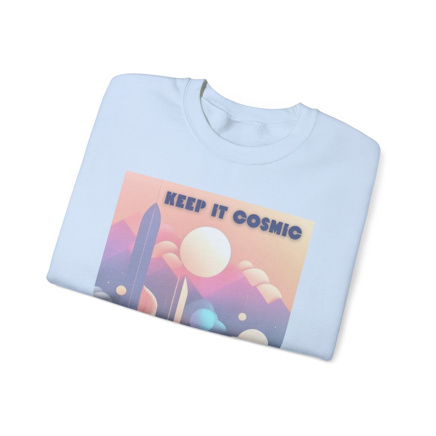 Pastel Cosmos Celestial Aesthetic Sweatshirt – Keep It Cosmic Crewneck