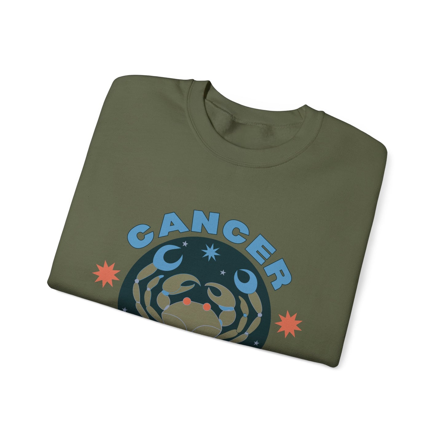 Keep It Cosmic - Retro Star Sign Astro Sweatshirt | Cancer