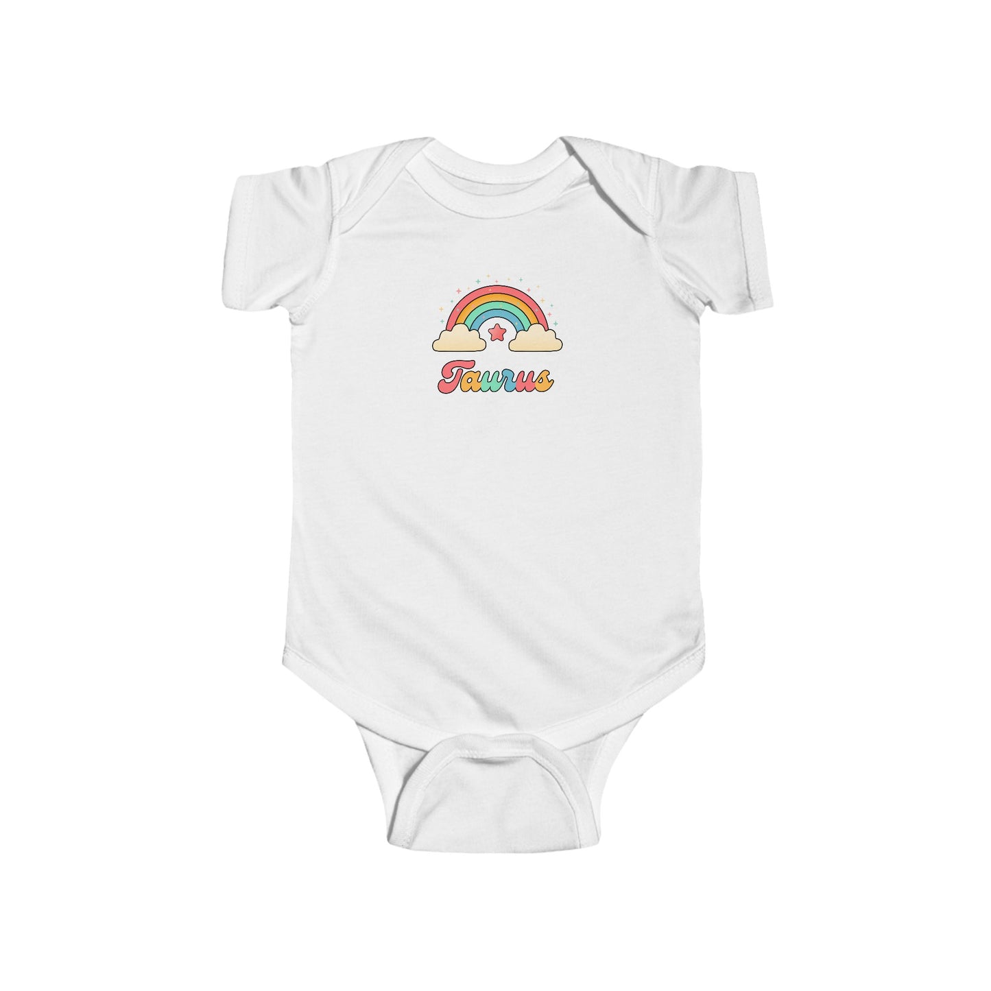 Cosmic Cutie Taurus Zodiac Onesie | Astrology Cotton Baby Bodysuit
